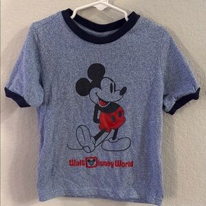 Disney Kids Blue Mickey Mouse T-Shirt